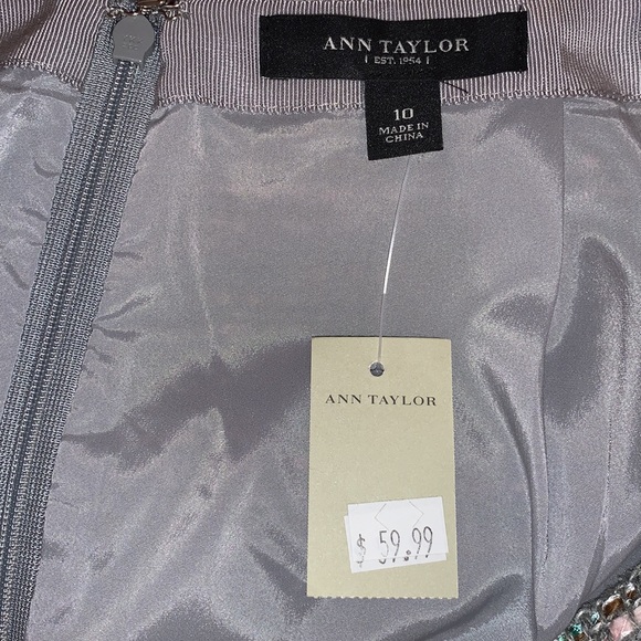 Brand: Ann Taylor pencil skirt, Size: 10, Color: Multi - Picture 5 of 7
